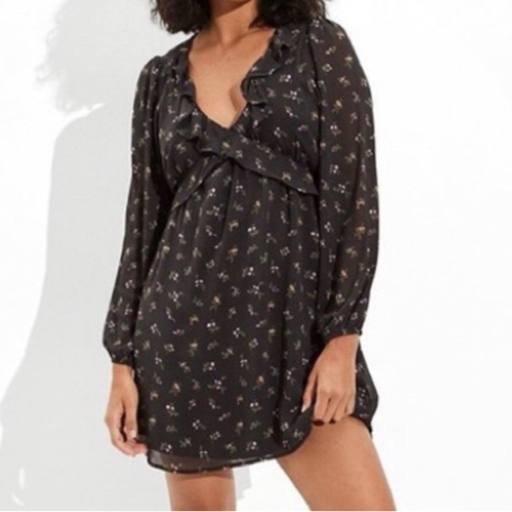 AE - Floral Chiffon Dress